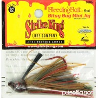 Strike King Bleeding Jig, Green Crawfish   004524324
